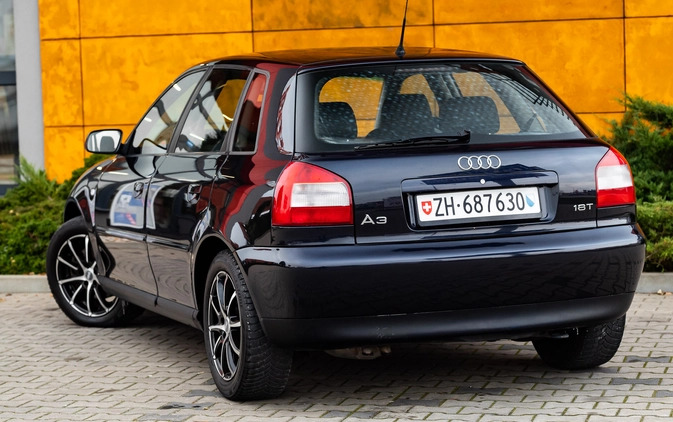 Audi A3 cena 14900 przebieg: 215000, rok produkcji 2003 z Kietrz małe 379